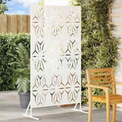 &Eacute;cran de confidentialit&eacute; Blanc 100 x 50 x 180 cm Acier