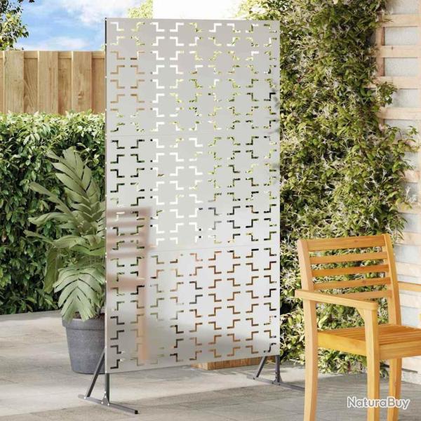�cran de confidentialit� Gris 100 x 50 x 180 cm Acier