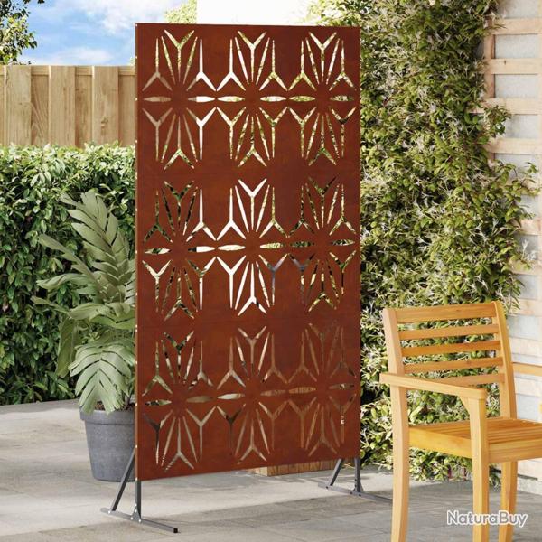 �cran de confidentialit� Gris 100 x 50 x 180 cm Acier patin�