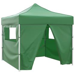 Tente de f&ecirc;te Vert 291 x 291 x 315 cm Tissu Oxford