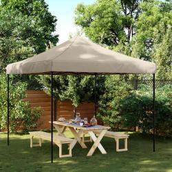 Tente de f&ecirc;te Taupe 292 x 292 x 315 cm Tissu Oxford