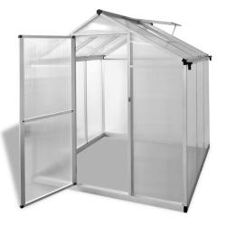 Serre Aluminium renforc&eacute; 3,46 m&sup2;