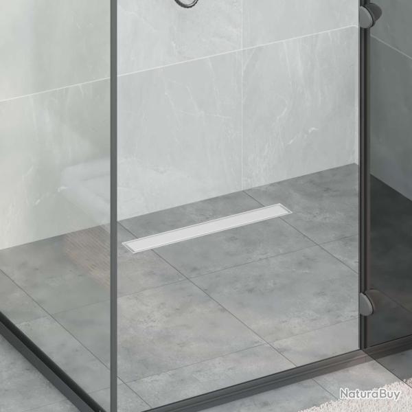 2 en 1 Drain de Douche Argent� 50 cm Acier Inox 304