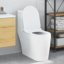 Si&egrave;ge de toilette R&eacute;glable Blanc 50 x 36,5 x 5 cm Polypropyl&egrave;ne