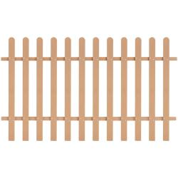 Cl&ocirc;ture &agrave; piquets WPC 200x120 cm