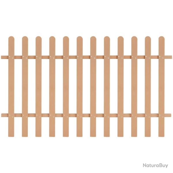 Cl�ture � piquets WPC 200x120 cm