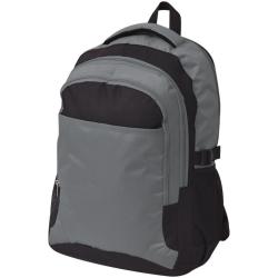 Sac &agrave; dos d'&eacute;cole 40 L noir et gris