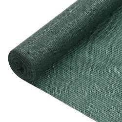Filet brise-vue Vert 1,5x50 m PEHD 75 g/m&sup2;