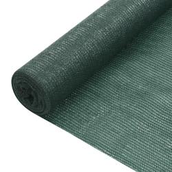 Filet brise-vue Vert 3,6x25 m PEHD 75 g/m&sup2;