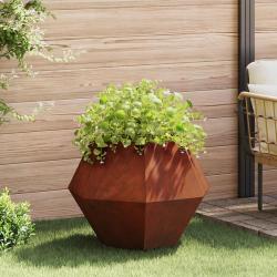 Jardini&egrave;re Rouill&eacute; 75 x 75 x 60 cm