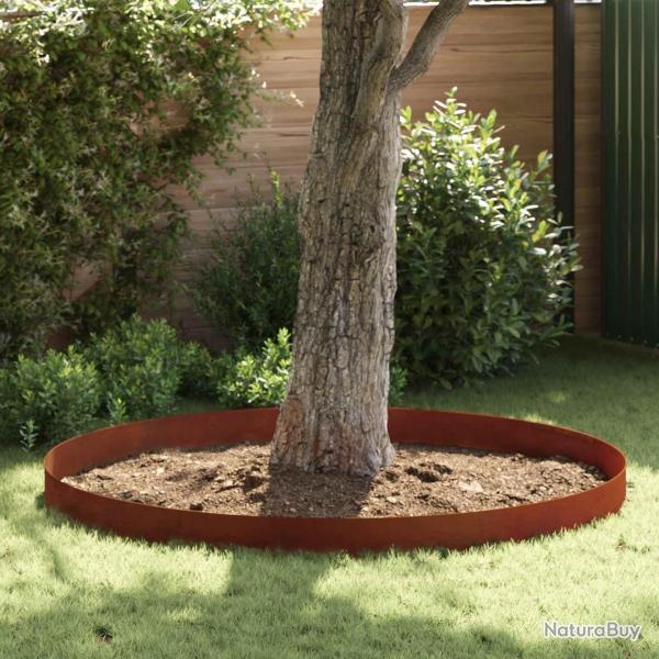 Bordure de Pelouse Rouill� 450 x 0,05 x 25 cm Acier patin�