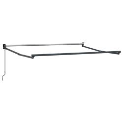 Cadre de store r&eacute;tractable manuel Anthracite 3 x 2 m Aluminium