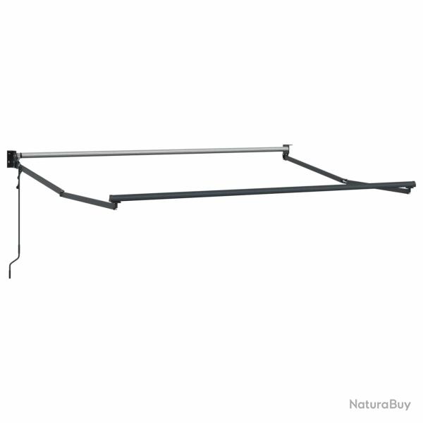 Cadre de store r�tractable �lectrique Anthracite 3,5 x 2 m