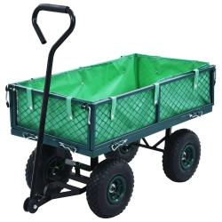 Chariot &agrave; main de jardin Vert 250 kg