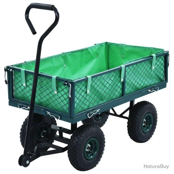 Chariot � main de jardin Vert 250 kg