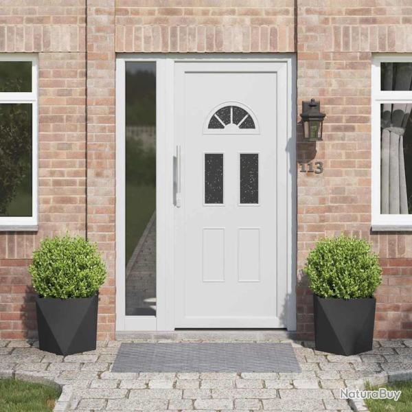 Jardini�re 2 pcs Noir 40 x 40 x 40 cm Acier