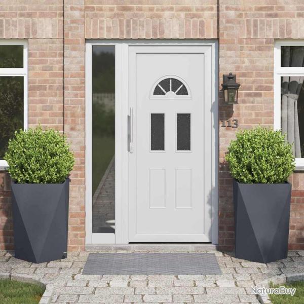 Jardini�re 2 pcs Anthracite 50 x 50 x 75 cm Acier
