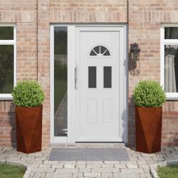 Jardini&egrave;re 2 pcs Rouill&eacute; 40 x 40 x 75 cm