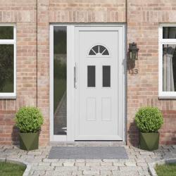 Jardini&egrave;re 2 pcs Vert olive 30 x 30 x 30 cm Acier