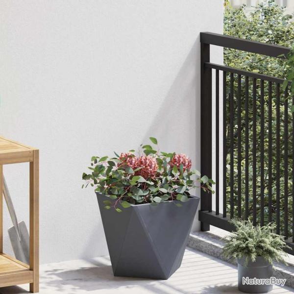 Jardini�re Anthracite 30 x 30 x 30 cm Acier