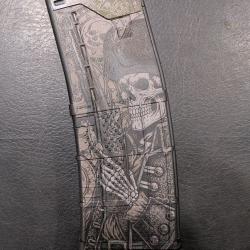 gravure sur chargeur PMAG