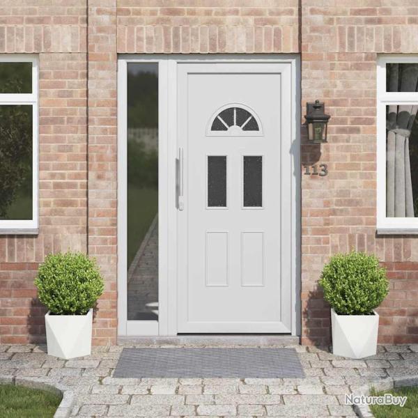 Jardini�re 2 pcs Blanc 30 x 30 x 30 cm Acier