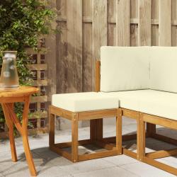 Banc de Jardin Bois d'Acacia Massif Naturel
