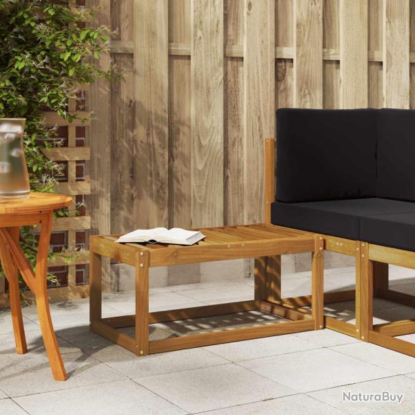 Banc de jardin Naturel 79 x 43 x 37 cm Bois d'Acacia Massif