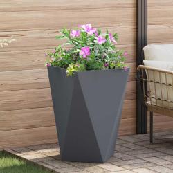 Jardini&egrave;re Anthracite 50 x 50 x 75 cm Acier