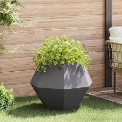 Jardini&egrave;re Noir 75 x 75 x 60 cm Acier