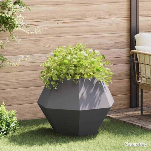 Jardini�re Noir 75 x 75 x 60 cm Acier