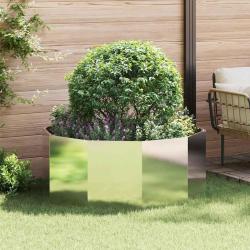 Jardini&egrave;re Argent 120 x 120 x 50 cm Acier inoxydable