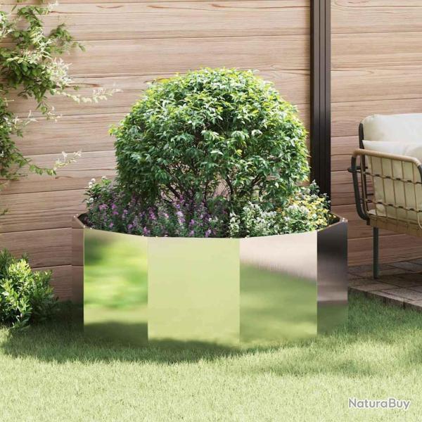 Jardini�re Argent 120 x 120 x 50 cm Acier inoxydable