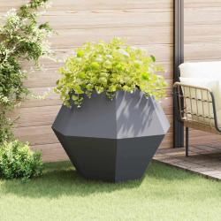 Jardini&egrave;re Anthracite 100 x 100 x 80 cm Acier