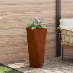 Jardini&egrave;re Rouill&eacute; 30 x 30 x 75 cm