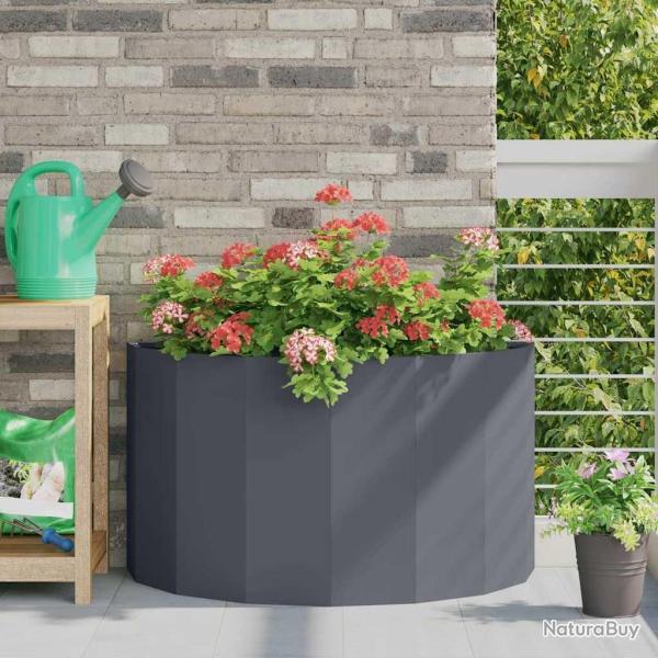 Jardini�re Anthracite 90 x 45 x 50 cm Acier