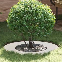 adapt&eacute; pour anneau d'arbre plat Blanc &Oslash;40 / 70 cm Acier