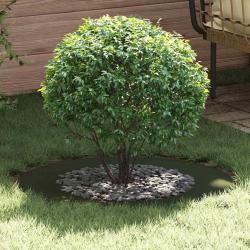 adapt&eacute; pour anneau d'arbre plat Vert olive &Oslash;50 / 80 cm Acier