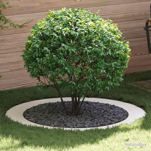 adapt� pour anneau d'arbre plat Blanc �90 / 120 cm Acier