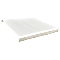 Toile d'auvent Cr&egrave;me 4,5x3 m