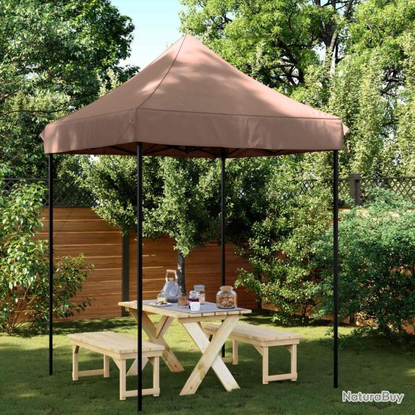 Tente de f�te Marron 200 x 200 x 306 cm Tissu Oxford