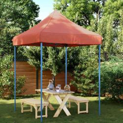 Tente de f&ecirc;te Terre cuite 200 x 200 x 306 cm Tissu Oxford