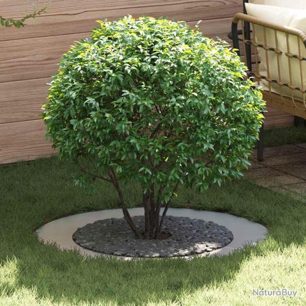 adapt� pour anneau d'arbre plat Argent �60 / 90 cm