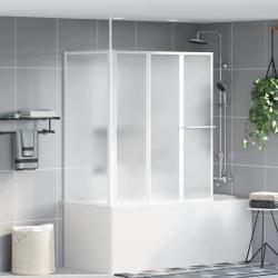 &Eacute;cran de bain D&eacute;poli 120 x 70 x 137 cm Aluminium