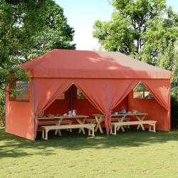 Tente de f&ecirc;te Terre cuite 292 x 580 x 315 cm Tissu Oxford