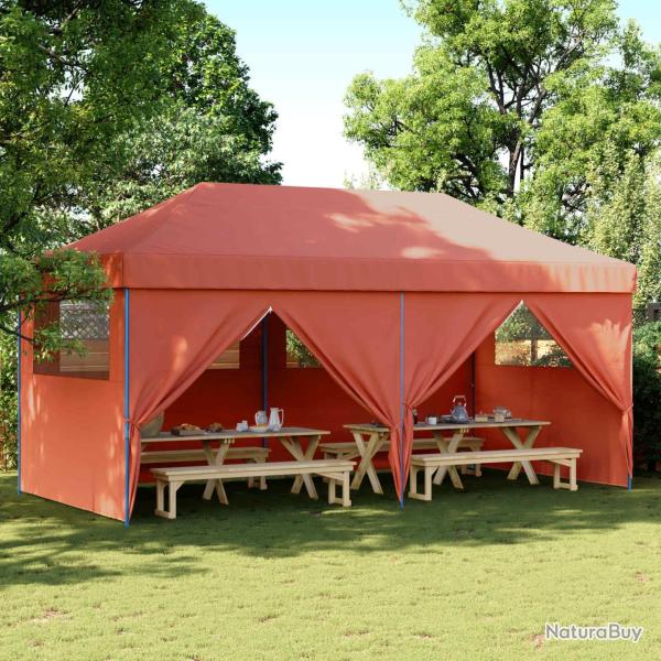 Tente de f�te Terre cuite 292 x 580 x 315 cm Tissu Oxford