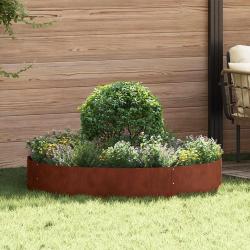 Anneau de jardini&egrave;re 5 pcs Marron 120 x 120 x 20 cm