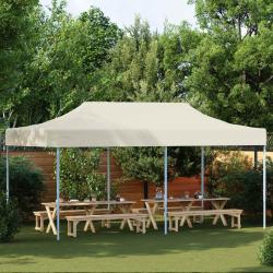 Tente de f&ecirc;te Cr&egrave;me 291 x 580 x 315 cm Tissu Oxford