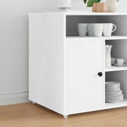 Roulettes 2 pcs Blanc 42 x 11,5 x 29 mm Fer