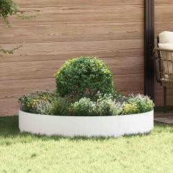 Anneau de jardini&egrave;re 5 pcs Blanc 120 x 120 x 20 cm